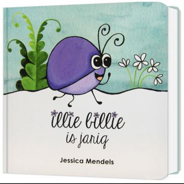 Illie Billie is jarig gesigneerd door schrijfster Jessica Mendels